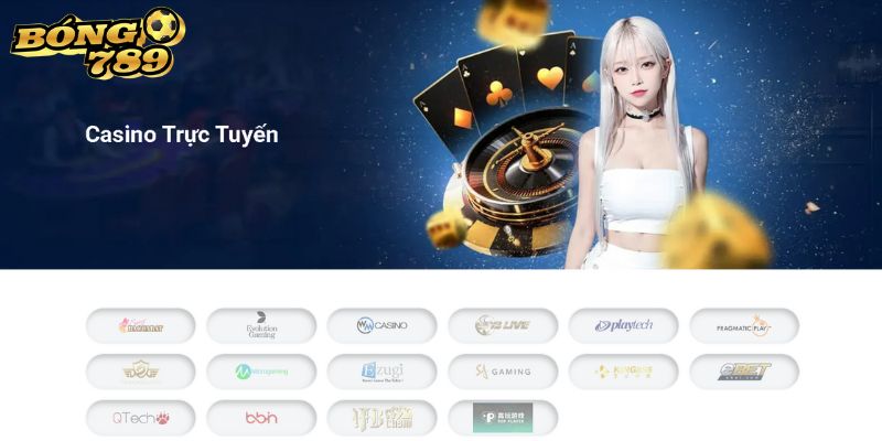 Khám phá sảnh casino BONG789